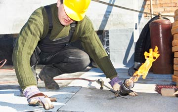 Low Prudhoe flat roof construction