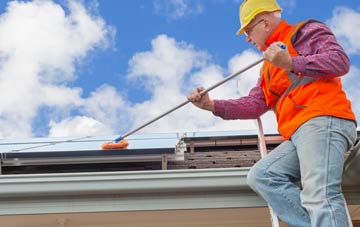 Low Prudhoe soft wash roof cleaning